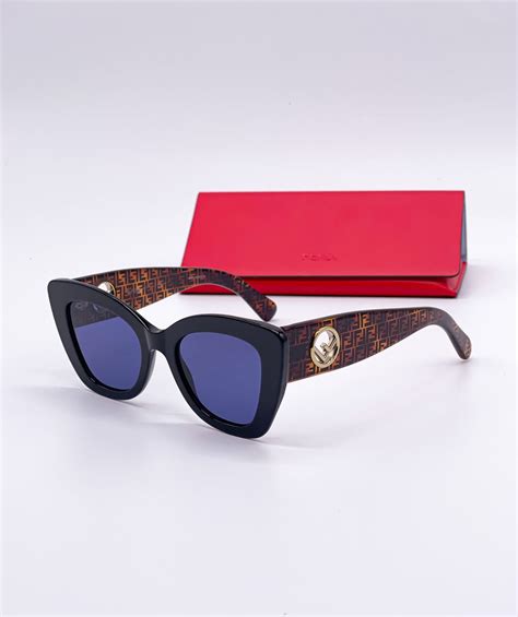 Fendi NEW FENDI FF0327/S 807 BLACK CAT EYE FENDI 